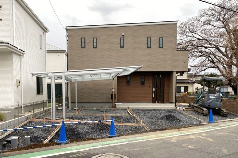 外構工事・エクステリア・着工中